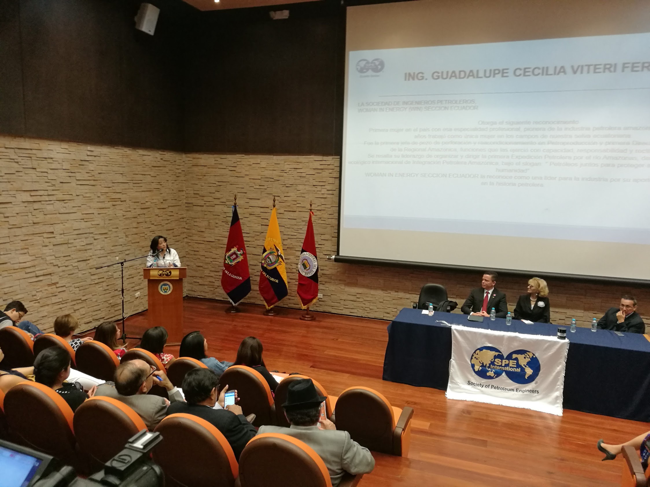 1er Encuentro Mujeres en la Industria SPE Ecuador Section 2018