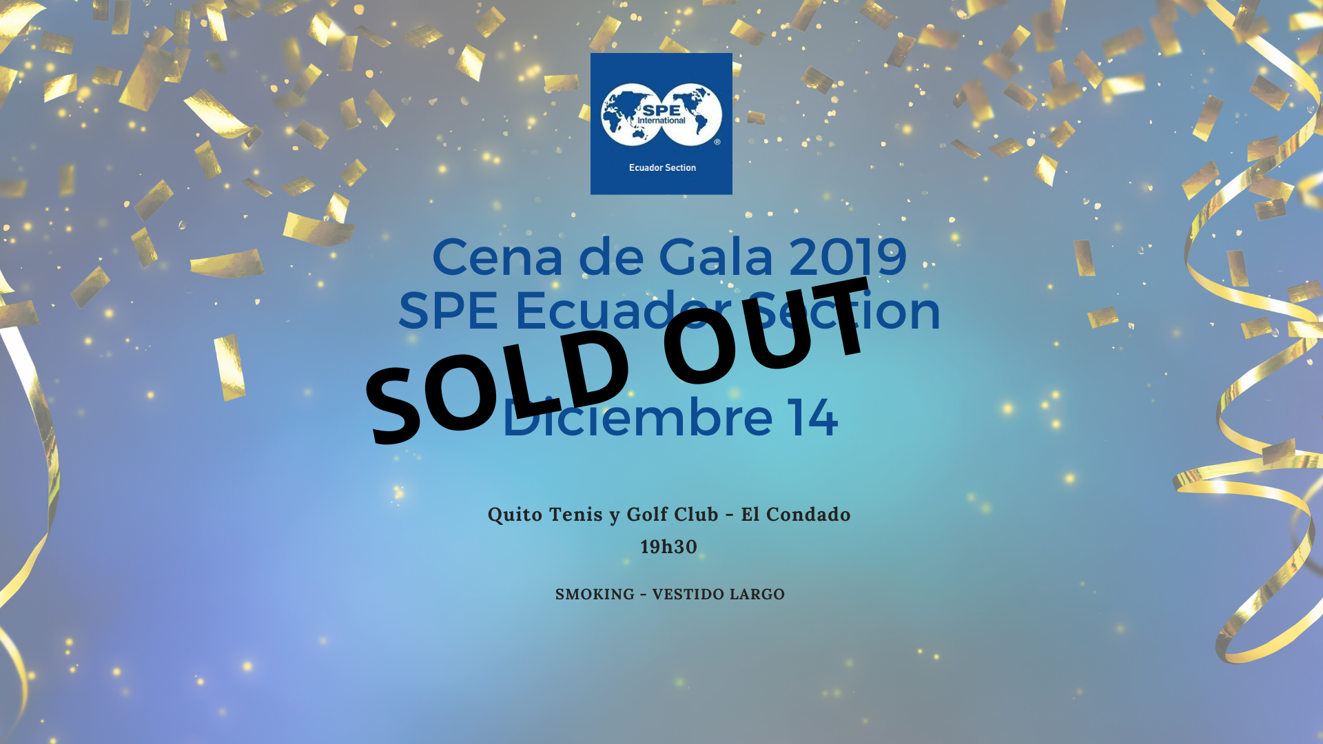 Cena de Gala 2019 SPE Ecuador Section