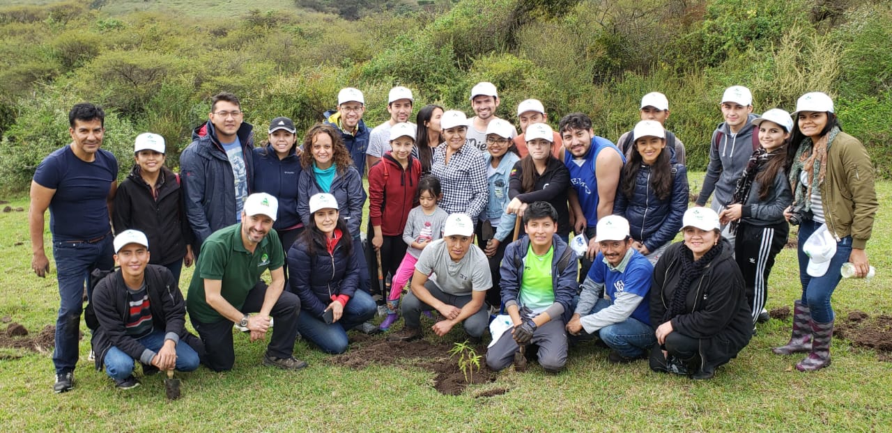1era Jornada de Siembra Ilaló: Para disminuir nuestra Huella de Carbono