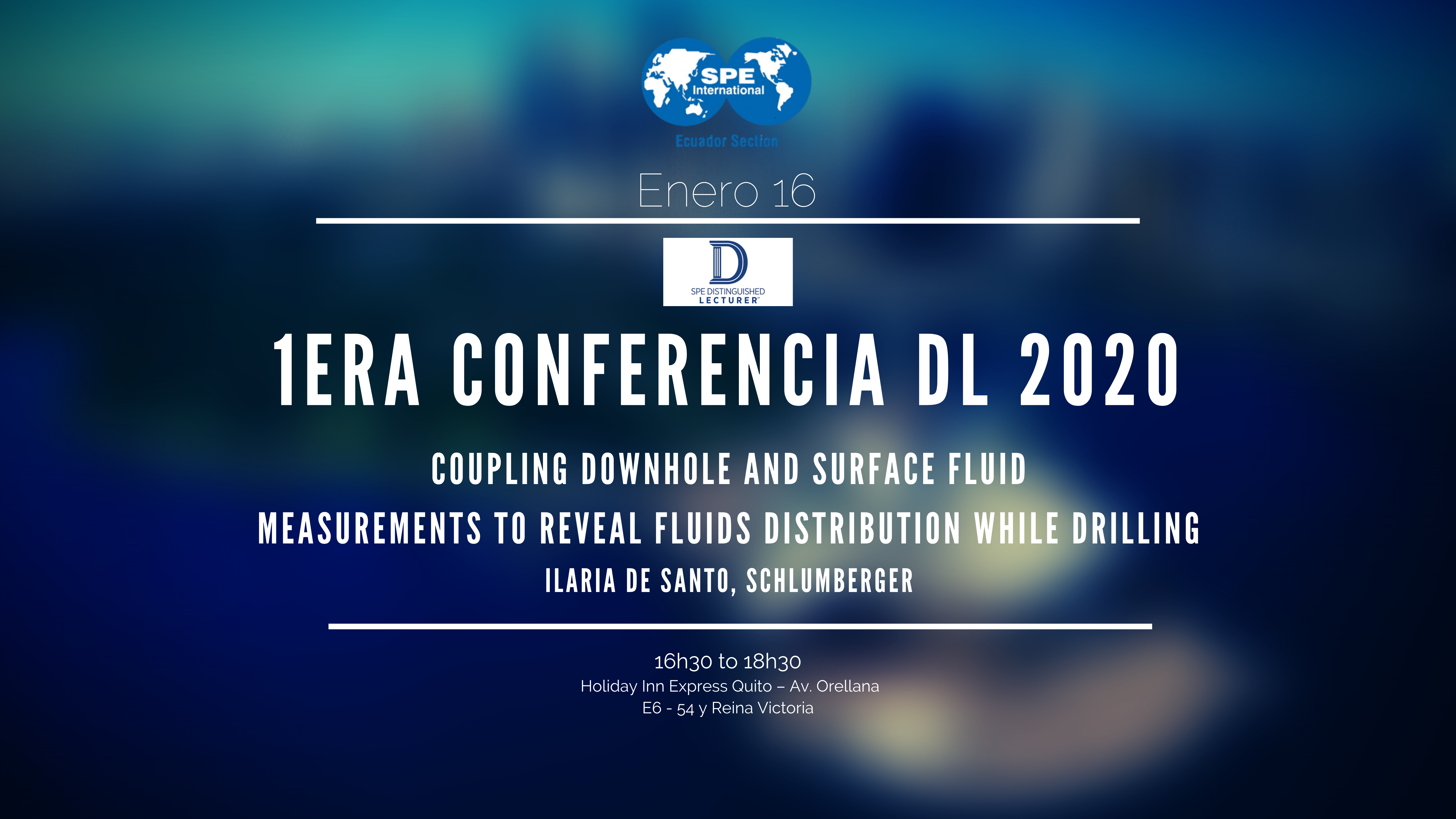 1st Distinguished Lecturer Conference 2020