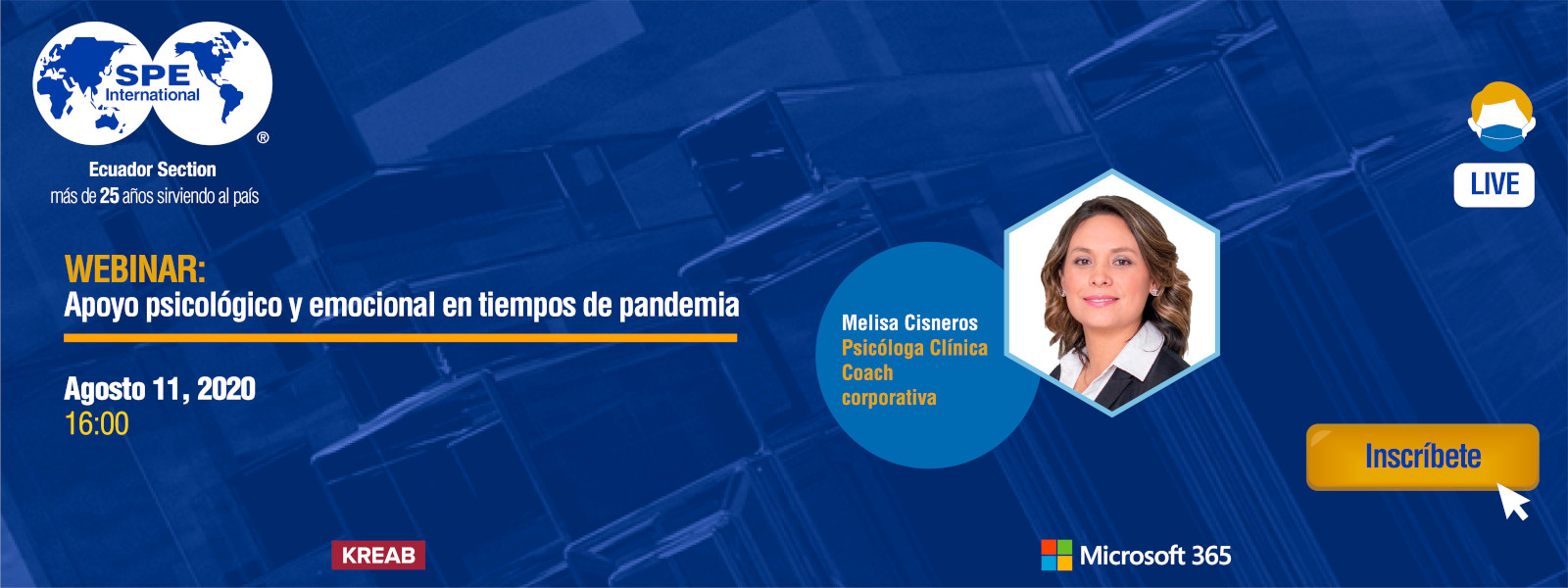 Webinar Aspectos psicológicos que han afectado el trabajo durante la cuarentena por el Covid-19