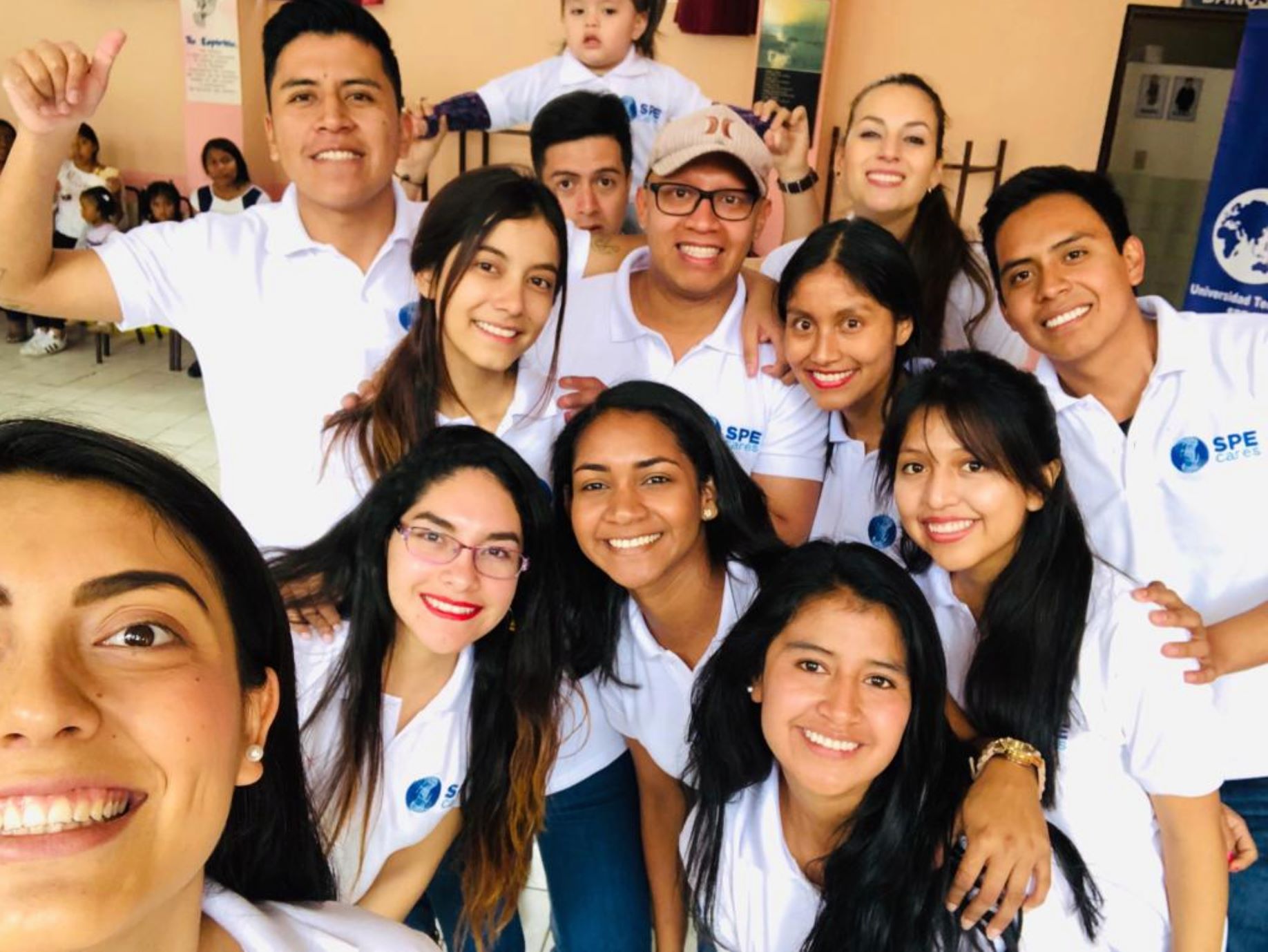 SPE UTE Student Chapter celebra el día del niño en el Hogar del Niño San Vicente de Paúl de la Cuidad de Quito