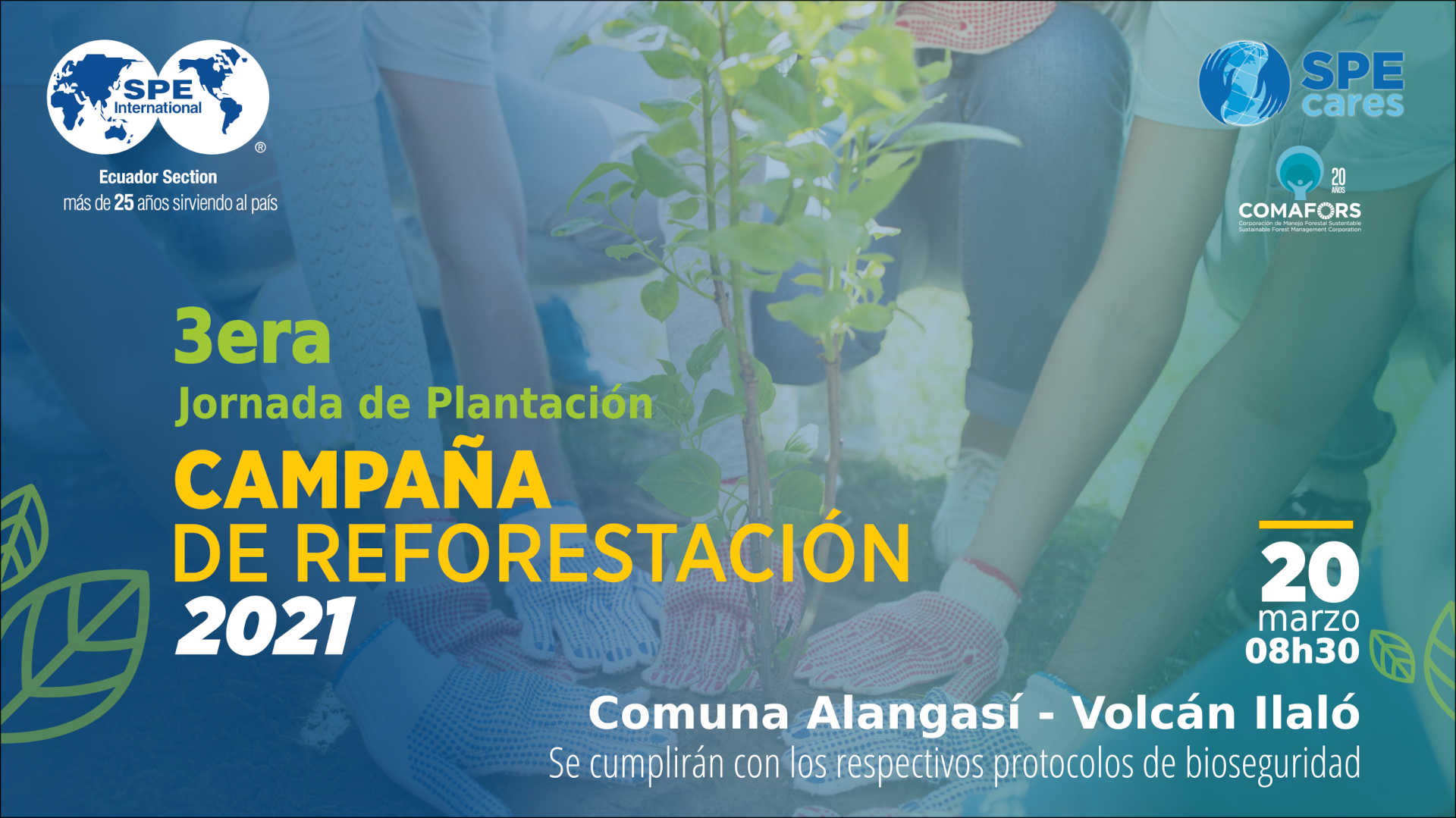 Campaña de Reforestación 2021 - Tercera Jornada
