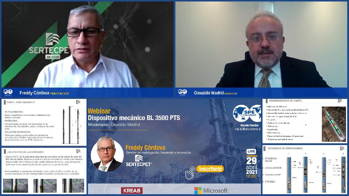 Presentación del Webinar Dsipositivo Mecánico BL3500 PTS