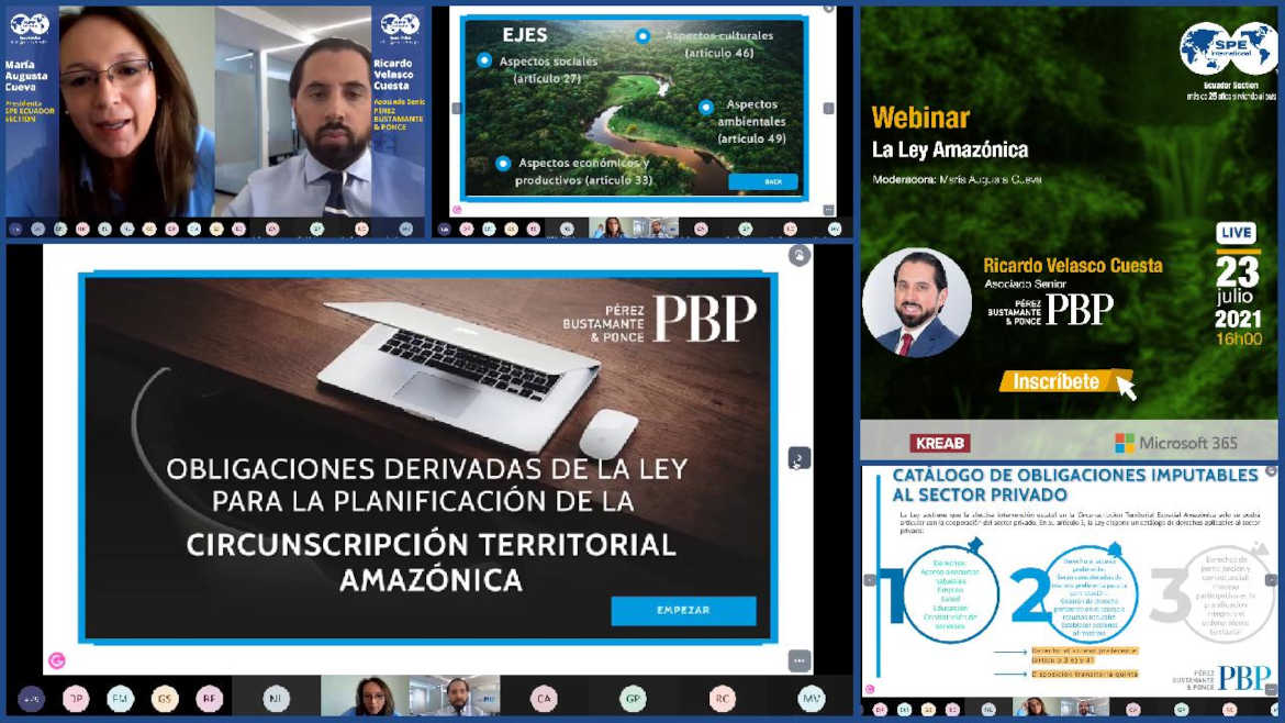 Video Webinar la Ley Amazónica