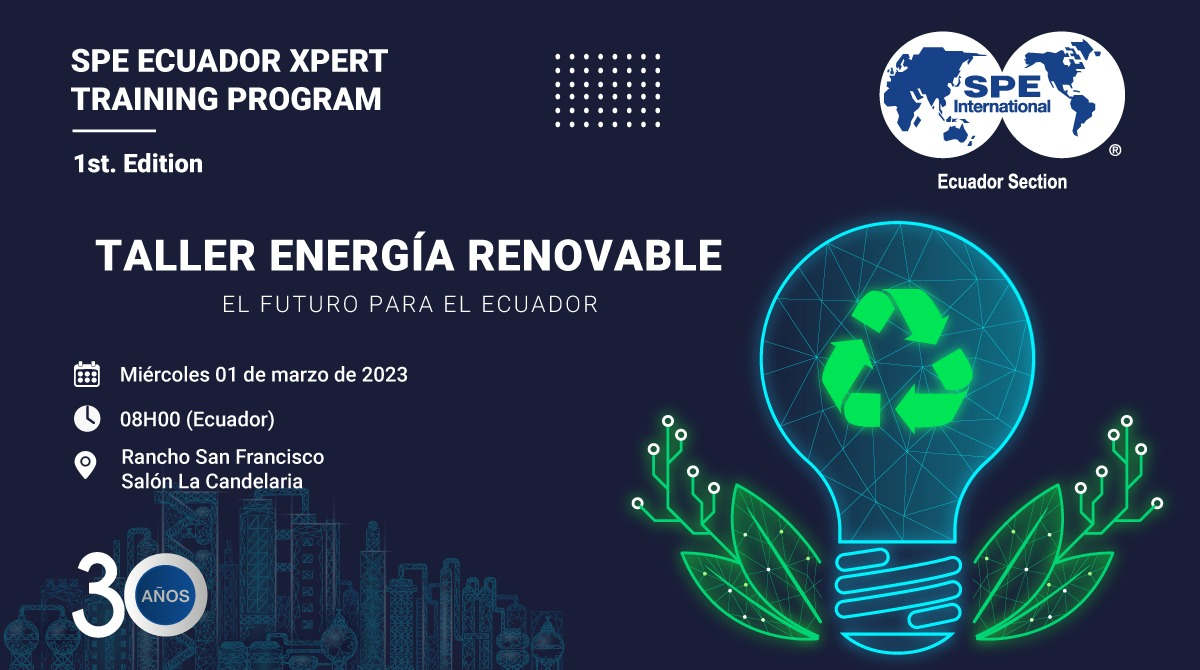 SPE Workshop Energía Renovable - El Futuro para el Ecuador