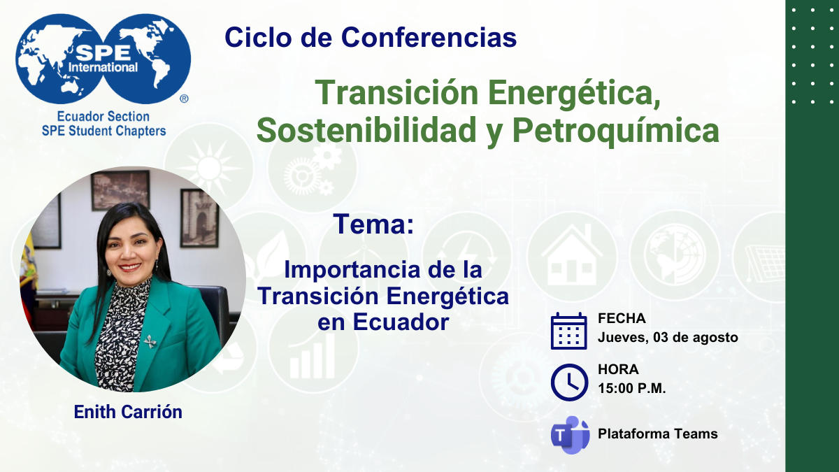 SPE Webinar Importancia de la Transición Energética en Ecuador