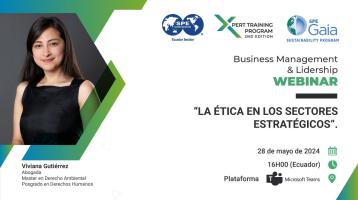 SPE Webinar La Ética en los Sectores Estratégicos