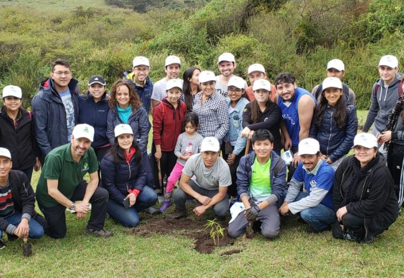 1era Jornada de Siembra Ilaló: Para disminuir nuestra Huella de Carbono