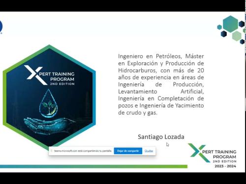 SPE Webinar Producción de crudo pesado mediante pozos horizontales del Yacimiento M1 en campos de Bloque 16