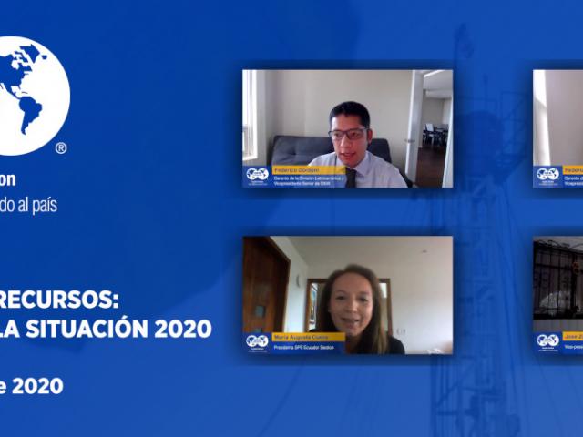 Descarga el Video del Webinar Reservas y Recursos Impacto de la Situación 2020