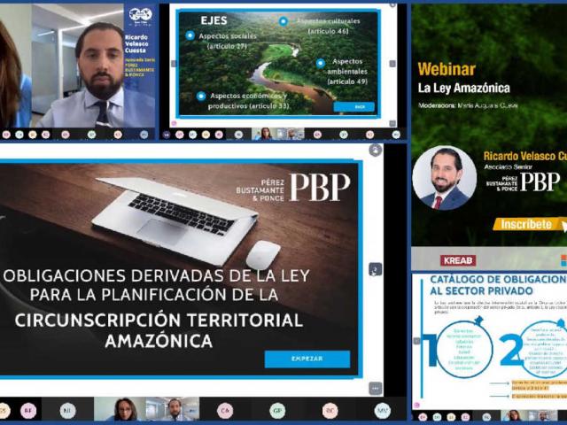 Video Webinar la Ley Amazónica